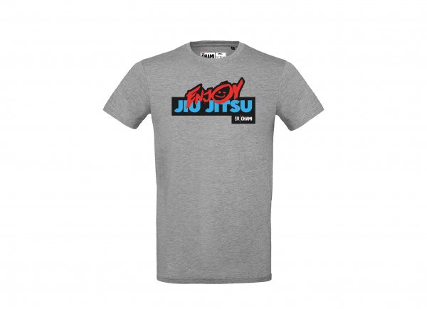 Okami T-Shirt Enjoy Jiu Jitsu - heather